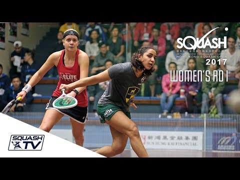 Squash: Hong Kong Open 2017 - Women's Rd 1 Roundup [Pt.2]