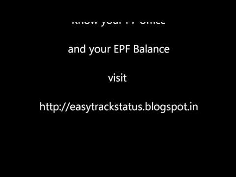 how to locate pf office