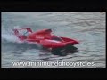 lancha rc gasolina 95 1150cm hentech budweiser