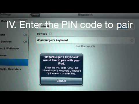 how to sync apple keyboard