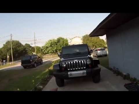 Installing the Rough Country 2.5 Inch Suspension Lift on a Jeep Wrangler Unlimited… Shocks