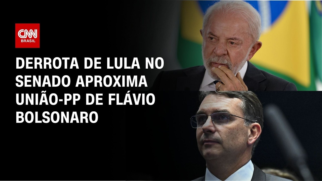 Derrota de Lula no Senado aproxima União e PP de Flávio Bolsonaro | CNN 360º