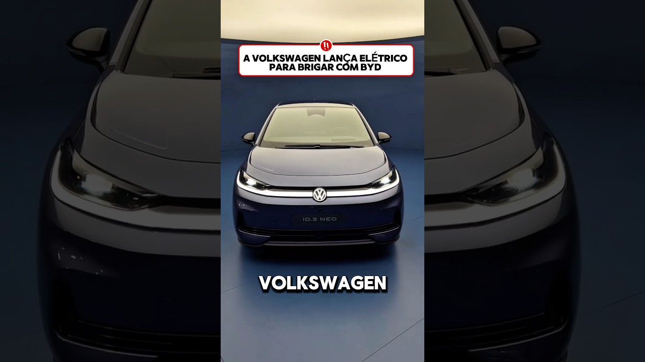 O CARRO ELÉTRICO DA VOLKSWAGEN 🚨 ID3 NEO VEM PARA O BRASIL?