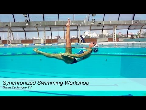 how to practice synchronized swimming