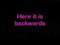 Backmasking \"South Park\"