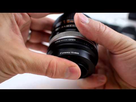 how to attach fd lens to eos