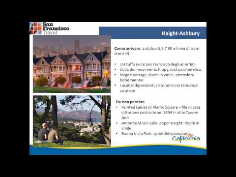 Video SAN FRANCISCO: Il Mosaico dei quartieri di San Francisco