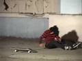 Skateboard gets last laugh
