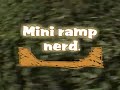 mini ramp nerd   skateboarding clip