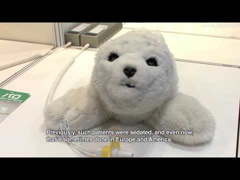 Cute Baby Seal Robot - PARO Theraputic Robot #DigInfo