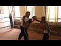 Boxing Training 9 Year Old On The Pads