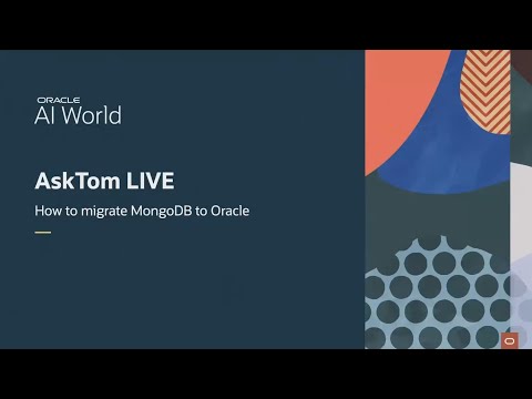 Migrating MongoDB Workloads to Oracle Database API for MongoDB ...