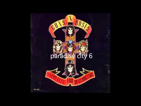 guns n’ roses appetite for destruction ( full album )