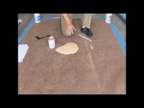 how to remove paint from carpet