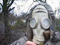 Zampern mit Gasmasken Zampern mit Gasmasken