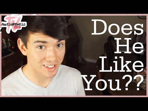 7 signs a guy LIKES YOU! - AlexTheGreeeat