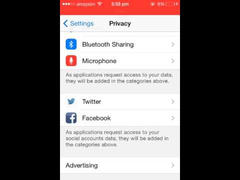 how to turn off limit ad tracking