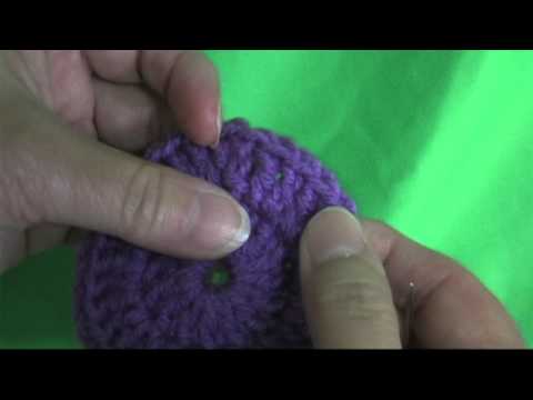 how to fasten crochet end