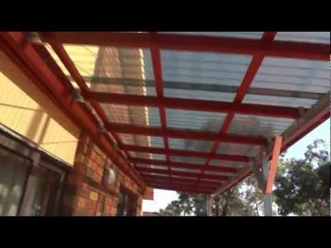 how to fasten corrugated pvc roofing
