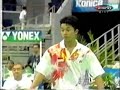 Taufik going insane with a behind the back return Taufik going insane with a behind the back return