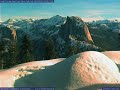 Time lapse of Half Dome through winter 2005/2006 Time lapse of Half Dome through winter 2005/2006