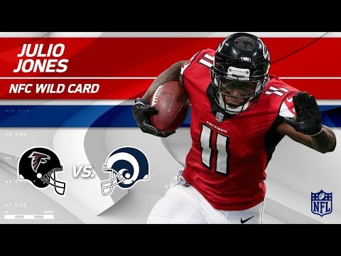 Video: Julio Jones' 107 Total Yards & 1 TD vs. LA! | Falcons vs. Rams | Wild Card Player HLs