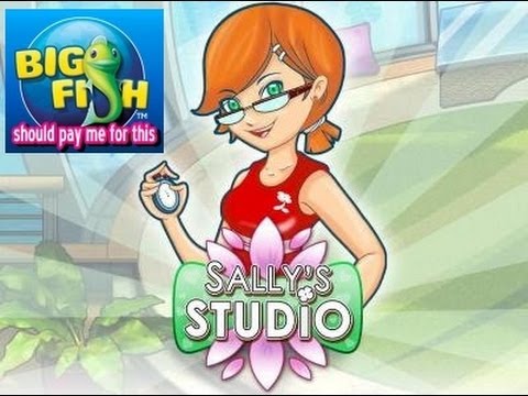 005 Sally’s Studio game play (Big Fish Games)