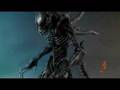 AVPR Alien Warrior Fully Poseable Model Kit