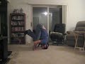 headstand to crow headstand to crow