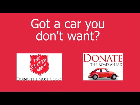 how to donate a vehicle