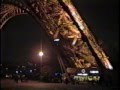 Tour-Eiffel-Tower by night, Noche en Paris a&ntilde;o 2000