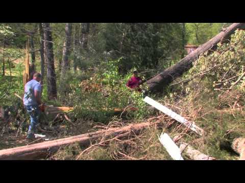 Salisbury,NC - Rowan County Tornado Damage 2011
