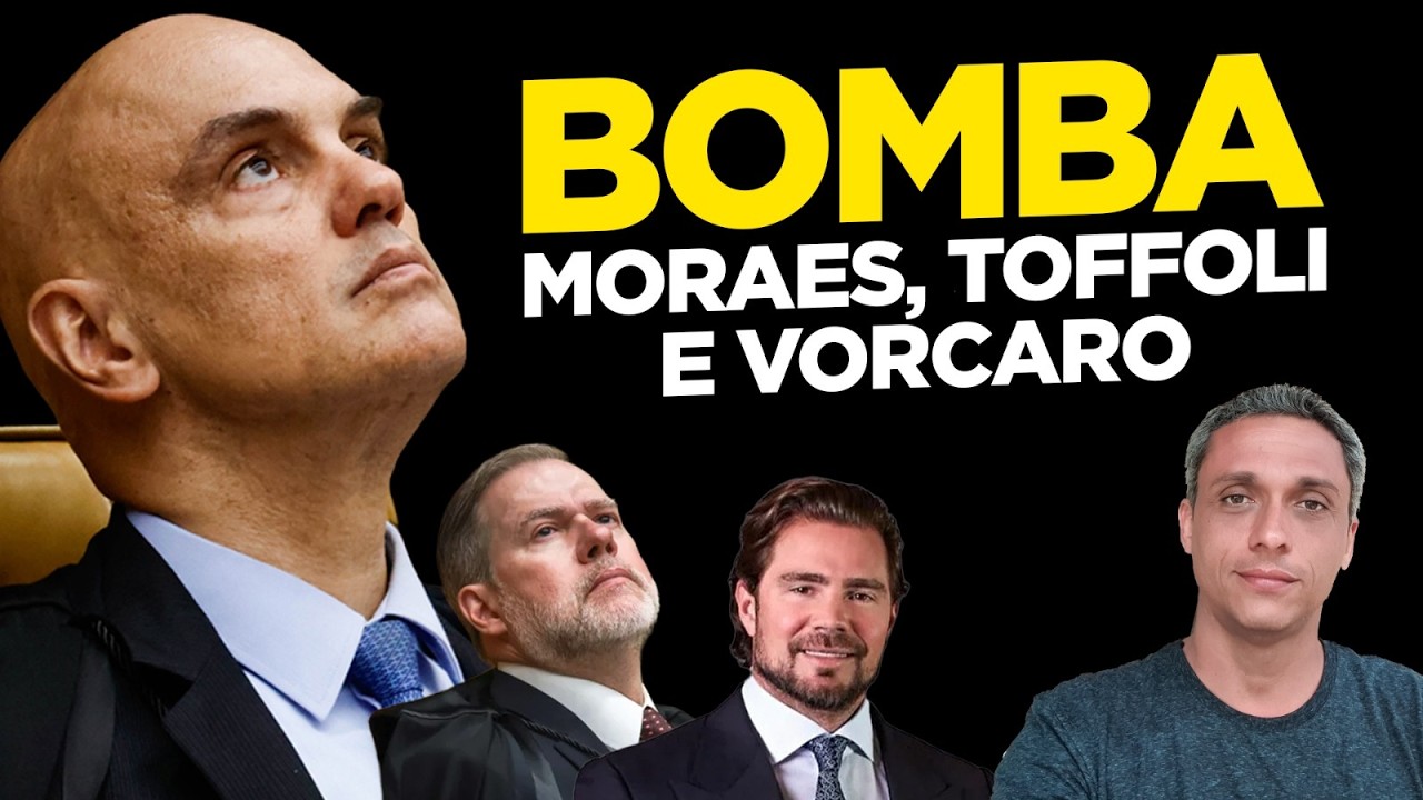 VAZAMENTO - Perito da PF cria arquivos mostrando ligação do Moraes e Toffoli com Vorcaro
