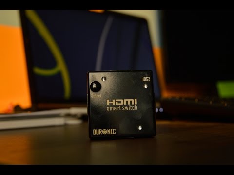 Duronic 3-way HDMI Switch