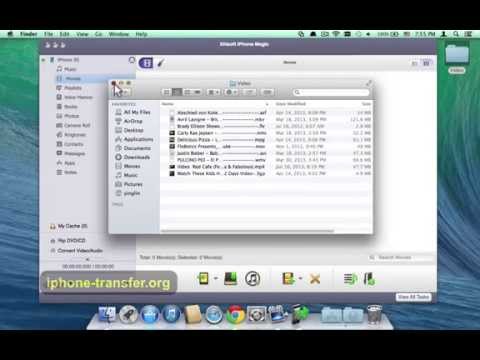how to sync movies to iphone