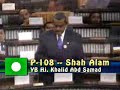 MP PAS: Soalan YB Hj Khalid Abd Samad, 30hb April 2008