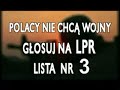 ''Antywojenny'' spot LPR--LPR Przeciw wojnie