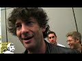 niel gaiman talks youtube  and bat training 