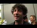 Niel Gaiman Talks YouTube (and bat training)