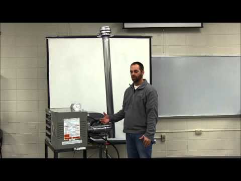 how to vent a garage heater