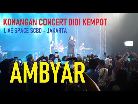 Lagu Baru Didi Kempot - AMBYAR - Live Space SCBD JAKARTA
