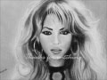 Beyoncé Knowles-Pencil Drawing - Amane