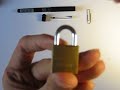 abrir candado tifon 20mm   lockpicking tifon 20mm lock