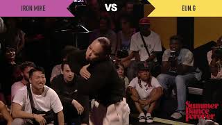 Iron Mike vs Eun-G – Popping Forever Summer Dance Forever 2022 JUDGE BATTLE