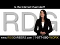 RDG Careers - Is the Internet Over-Rated