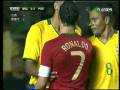 videos de C. Ronaldo clash with Brasil's Marcelo 19-11-08