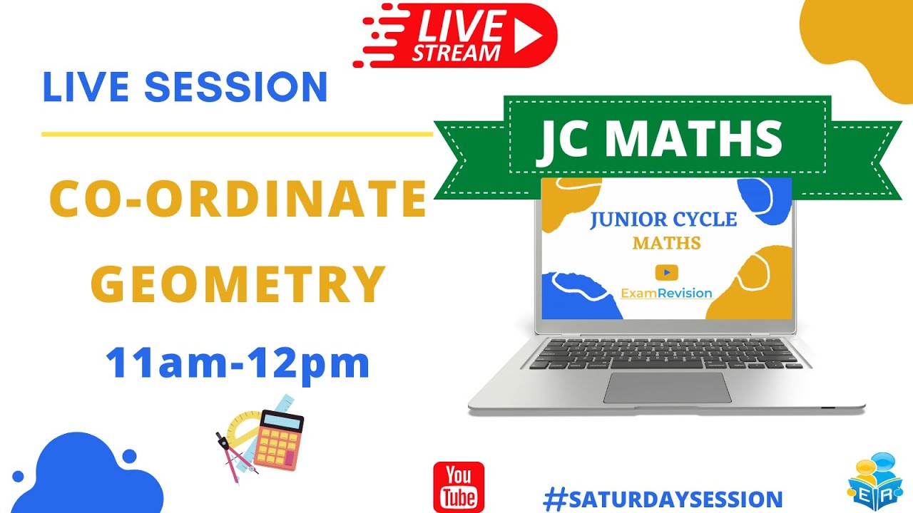 Junior Cycle Maths - Coordinate Geometry - #SaturdaySession