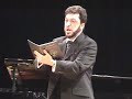 Renato Mismetti, baritoneMaximiliano de Brito, pianoexcerpts of 