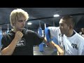 www.DamageControlMMA.com is where we keep all our best material, videos,techniques and training tips. But here, Associate Instructor Khuen Khru Brian Yamasaki of the Thai Boxing Association of the USA, demonstrates a few ways to counter the Jab. Muay Thai, Boxing and MMA options are covered.