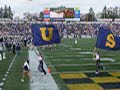 Anchors Aweigh at Navy Football Game after touchdown